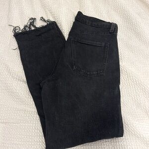 Old Navy Sky-Hi Straight Ripped jeans